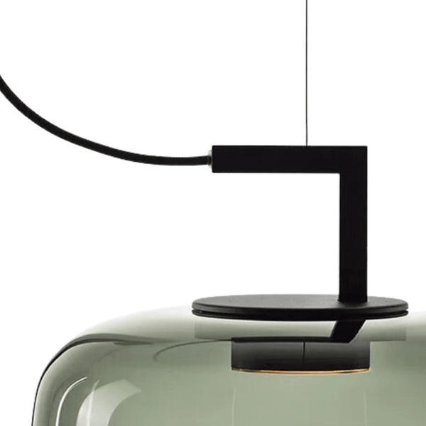 Luminária Pendente Moderno Minimalista Vidro Lotus - ORNE™ — decor studio