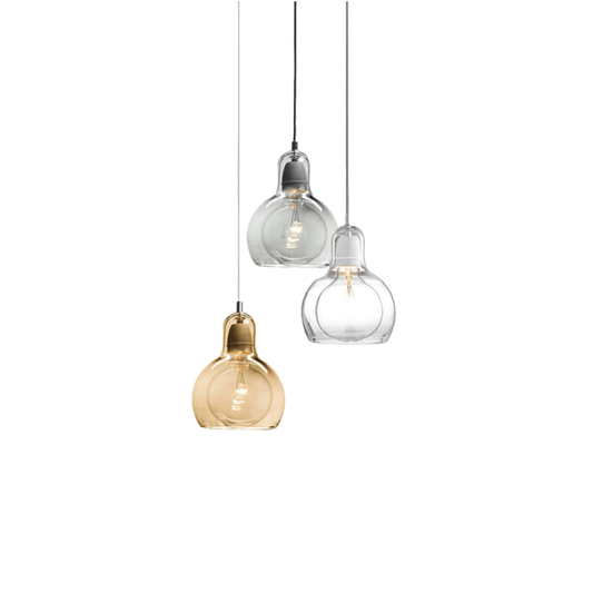 Luminária Pendente Moderno Minimalista Vidro Sienna - ORNE™ — decor studio