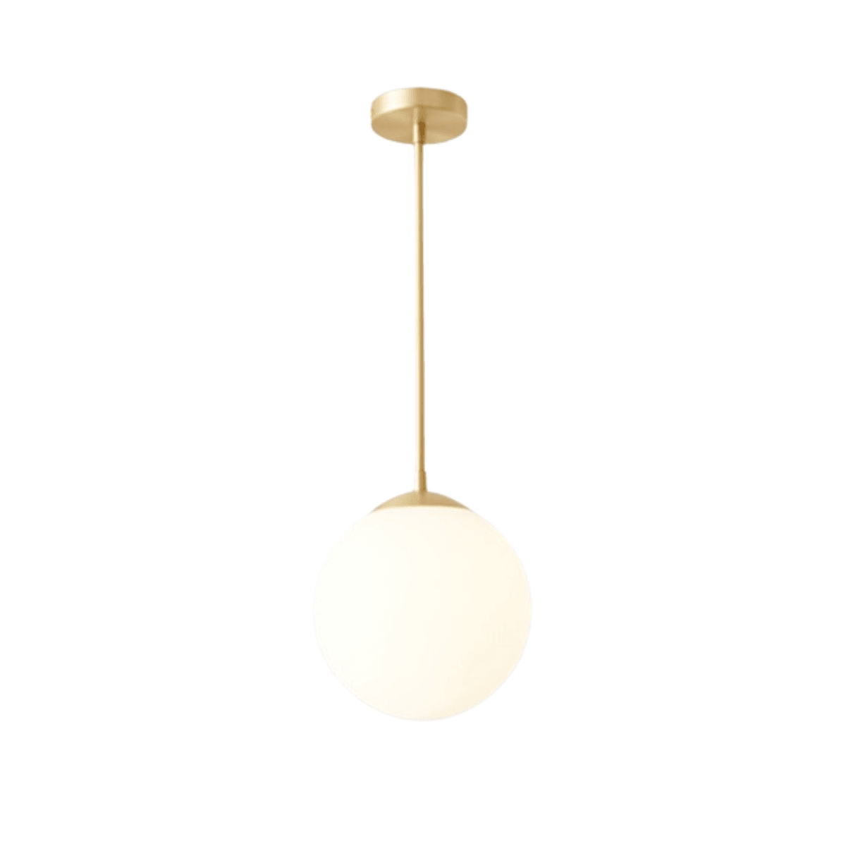 Luminária Pendente Moderno Minimalista Yous - Dourado / Ø10cm