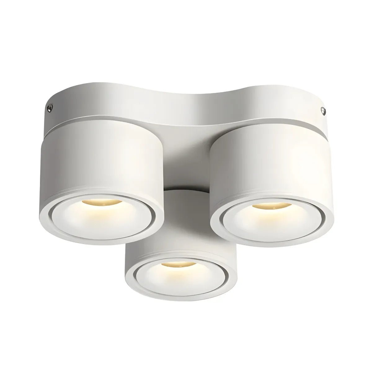 Luminária Plafon de Teto Moderna Sobrepor Spot Direcionável LED Rank - ORNE™ — decor studio