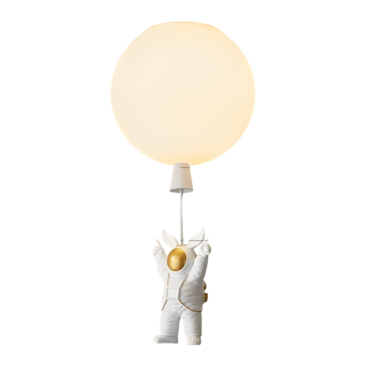 Luminária Plafon Moderna Infantil Lúdico Astronauta Lua Wings - ORNE™ — decor studio