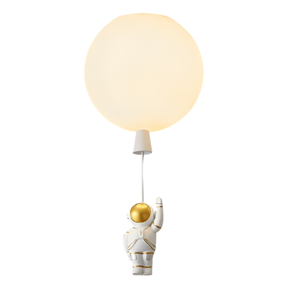 Luminária Plafon Moderna Infantil Lúdico Astronauta Lua Wings - ORNE™ — decor studio