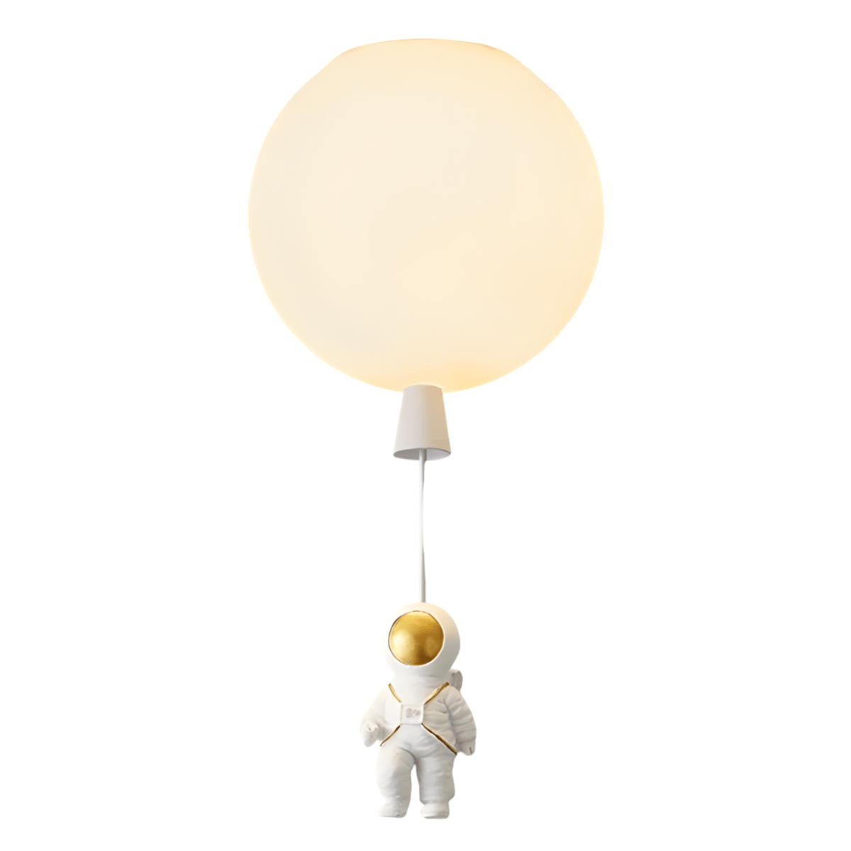 Luminária Plafon Moderna Infantil Lúdico Astronauta Lua Wings - ORNE™ — decor studio