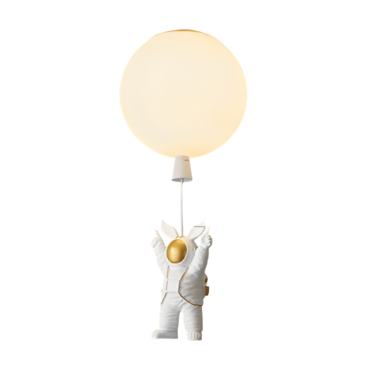 Luminária Plafon Moderna Infantil Lúdico Astronauta Lua Wings - ORNE™ — decor studio