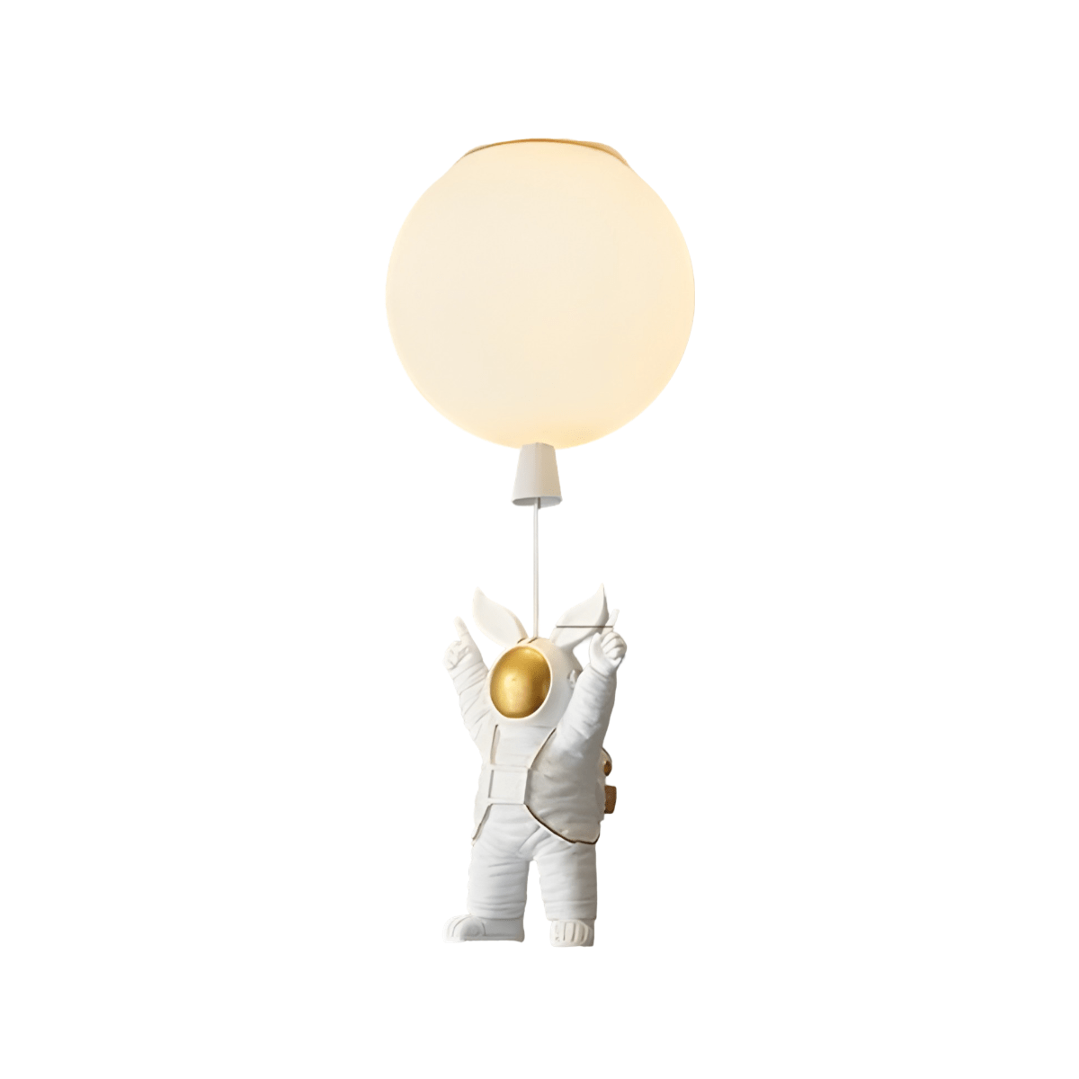 Luminária Plafon Moderna Infantil Lúdico Astronauta Lua Wings - ORNE™ — decor studio