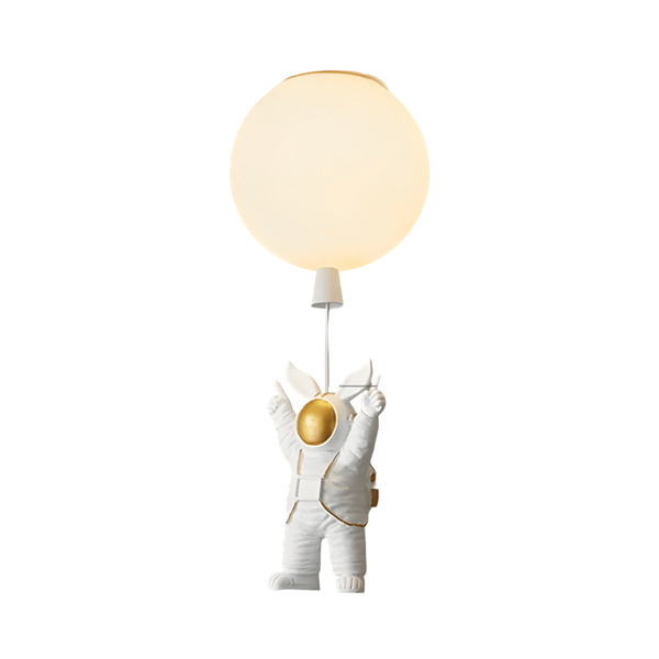 Luminária Plafon Moderna Infantil Lúdico Astronauta Lua Wings - ORNE™ — decor studio