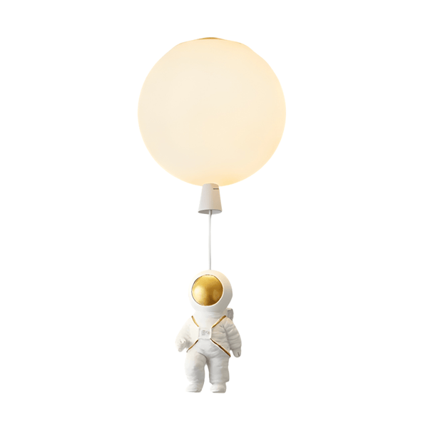 Luminária Plafon Moderna Infantil Lúdico Astronauta Lua Wings - ORNE™ — decor studio