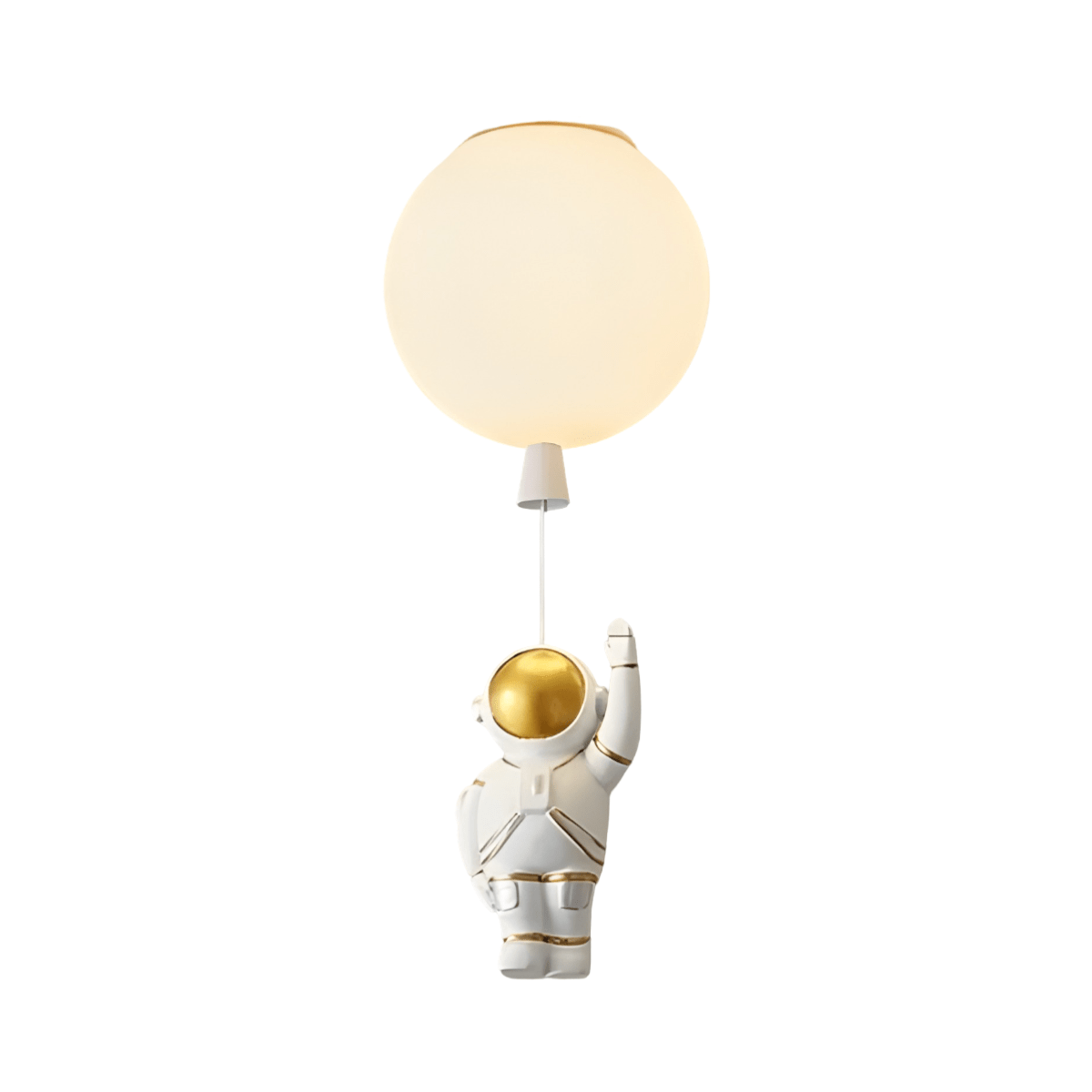 Luminária Plafon Moderna Infantil Lúdico Astronauta Lua Wings - ORNE™ — decor studio