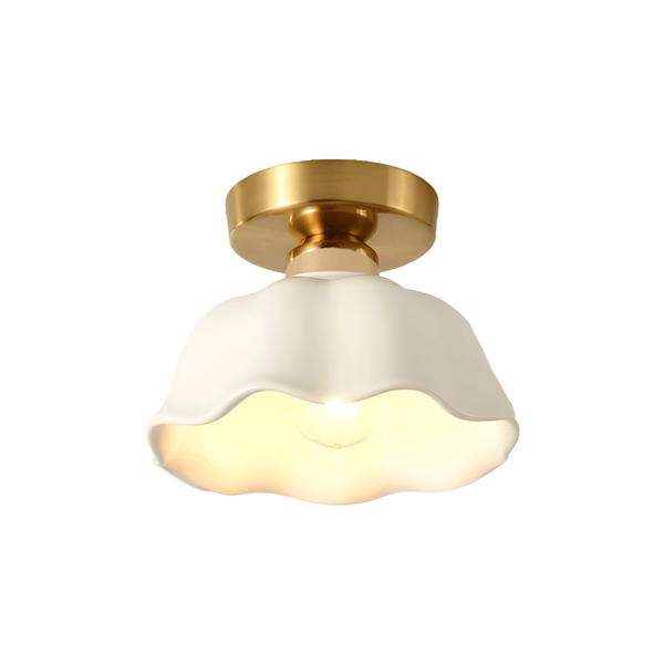 Luminária Plafon Moderna Minimalista Cerâmica Valento - ORNE™ — decor studio