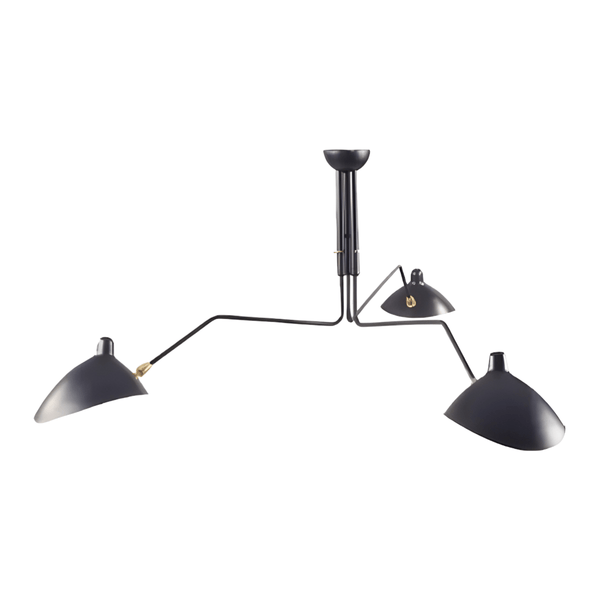 Luminária Plafon Moderna Minimalista Industrial Articulada Nerth Mouille - ORNE™ — decor studio