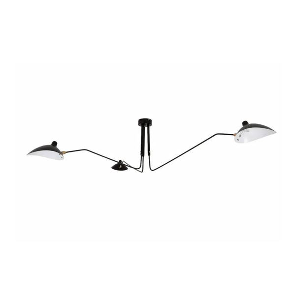 Luminária Plafon Moderna Minimalista Industrial Articulada Nerth Mouille - ORNE™ — decor studio