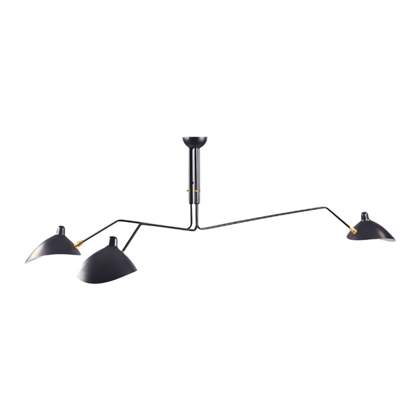 Luminária Plafon Moderna Minimalista Industrial Articulada Nerth Mouille - ORNE™ — decor studio