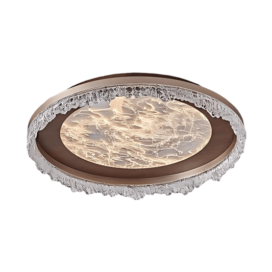 Luminária Plafon Moderna Minimalista LED Madeira Acrílico Phoebe - ORNE™ — decor studio