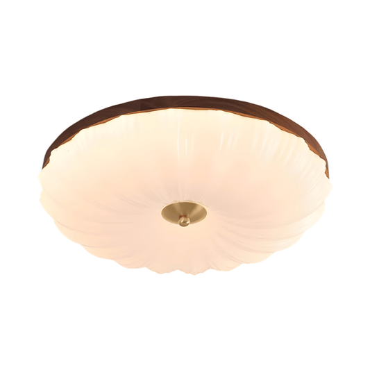 Luminária Plafon Moderna Minimalista LED Madeira Dalia - ORNE™ — decor studio