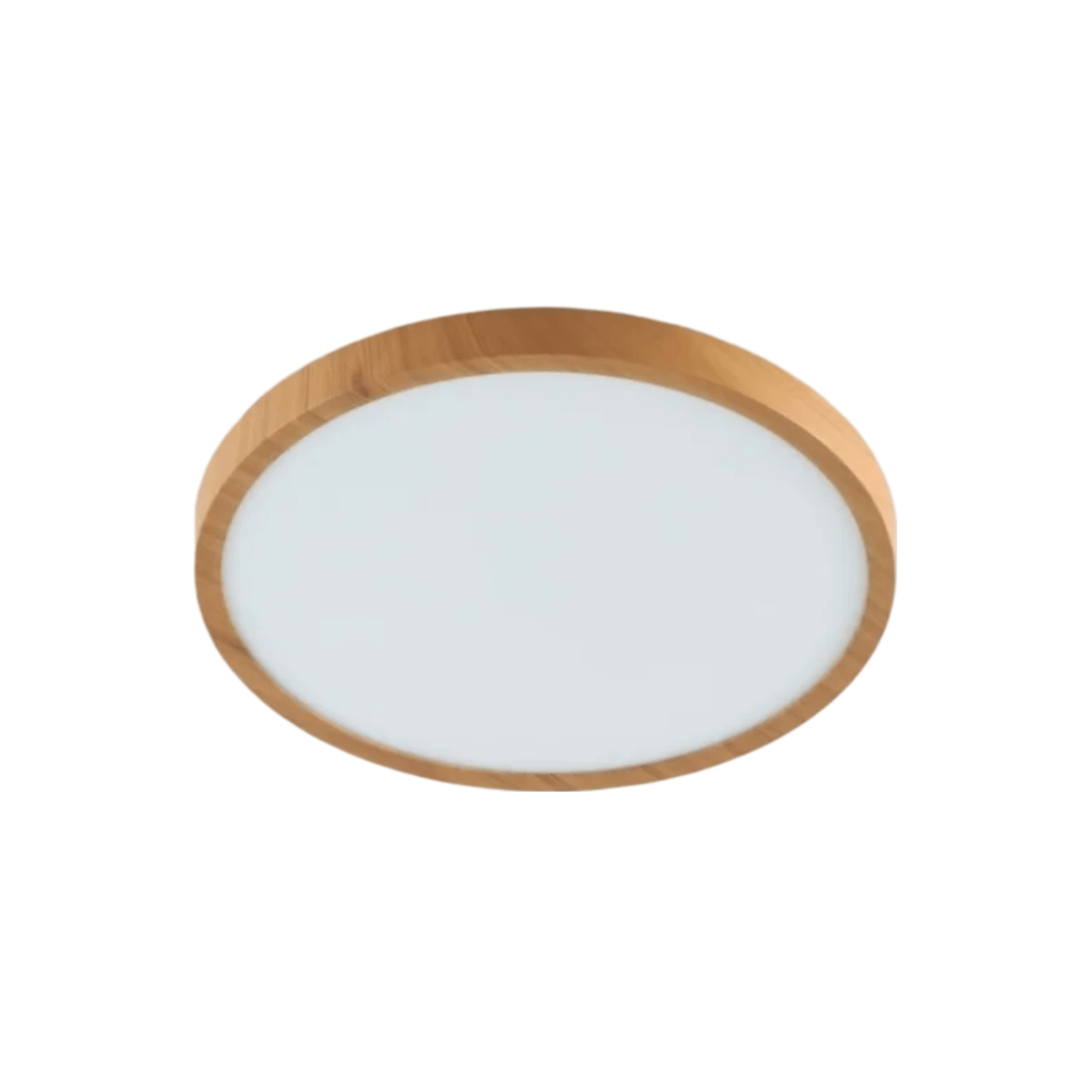 Luminária Plafon Moderna Minimalista LED Madeira Gongy - ORNE™ — decor studio