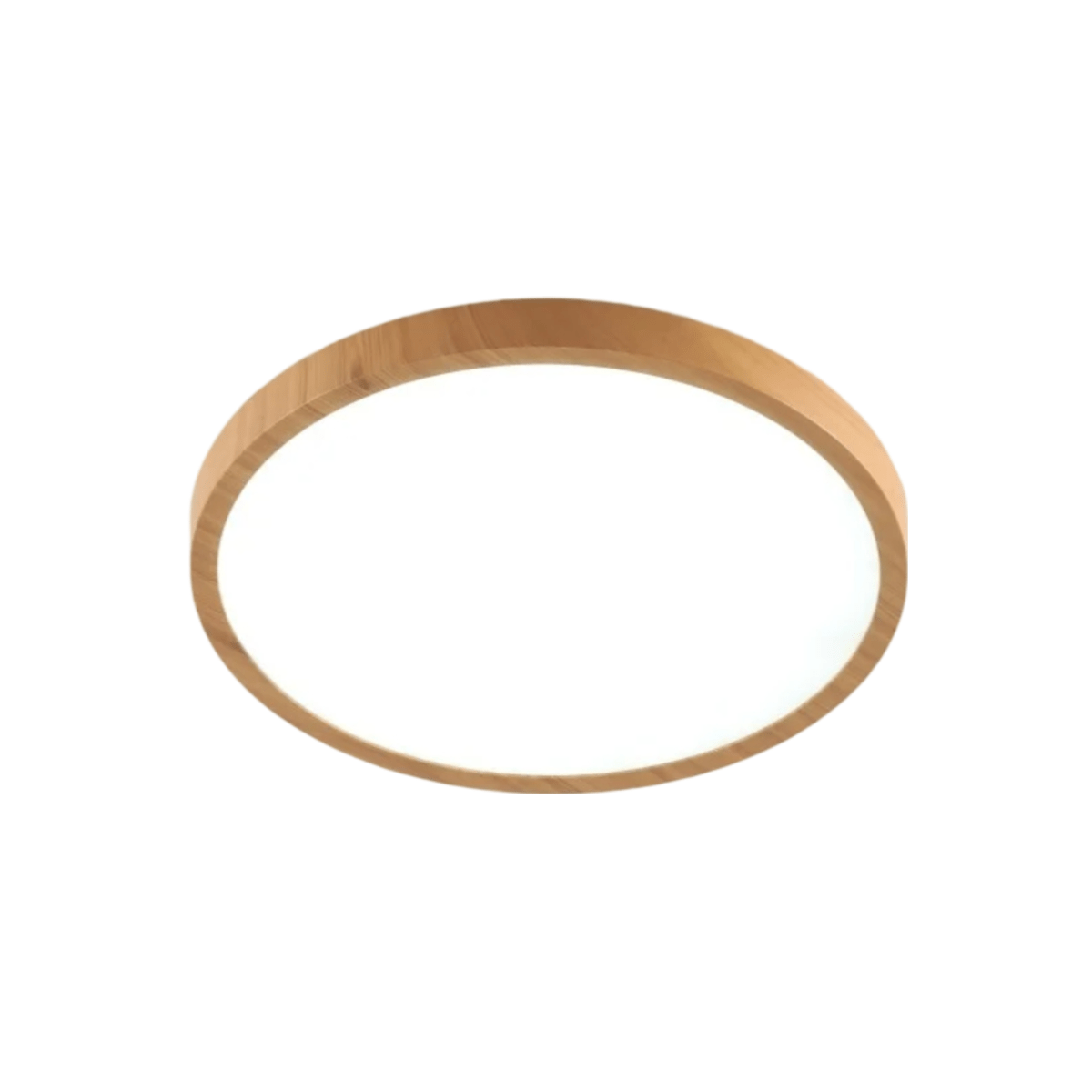 Luminária Plafon Moderna Minimalista LED Madeira Gongy - ORNE™ — decor studio