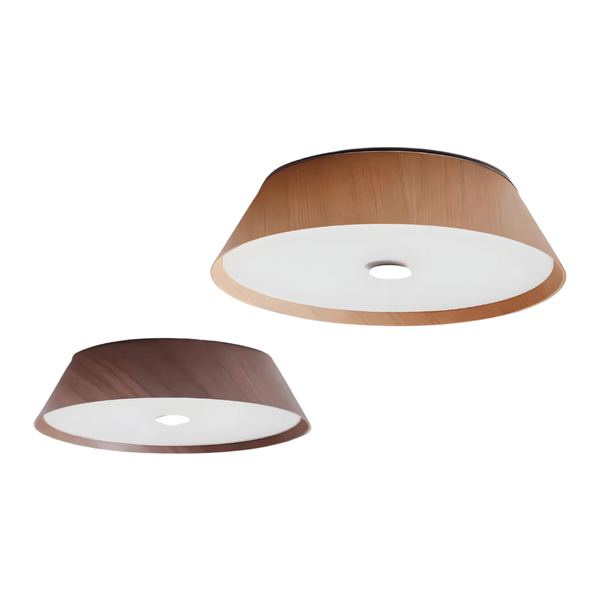 Luminária Plafon Moderna Minimalista LED Madeira Labere - ORNE™ — decor studio