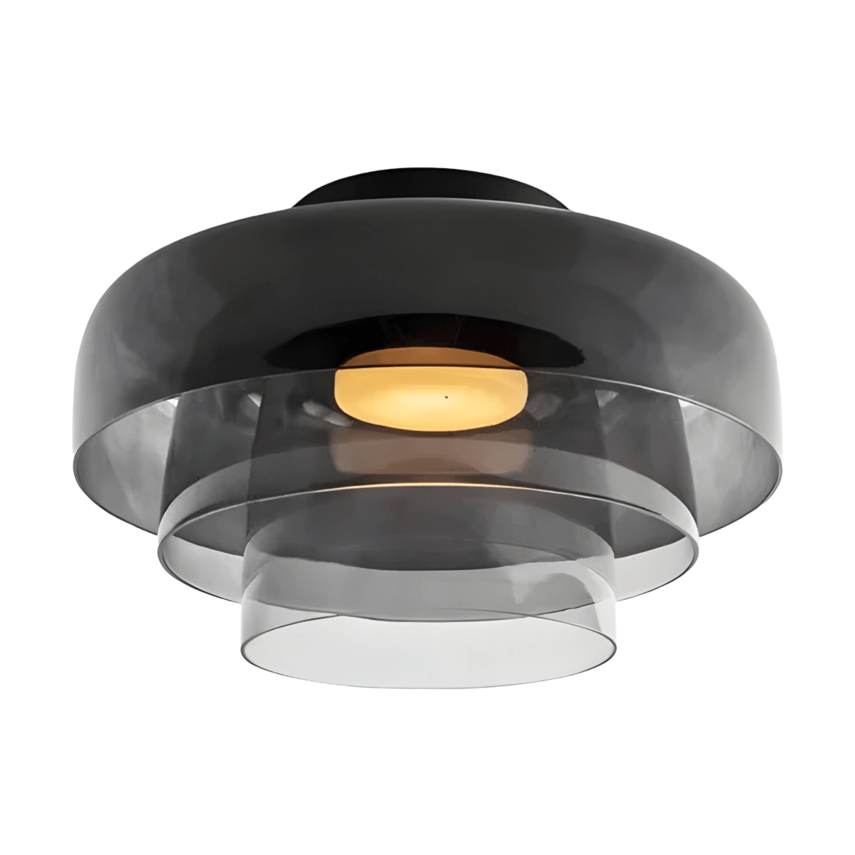 Luminária Plafon Moderna Minimalista LED Vidro Gipsy - ORNE™ — decor studio