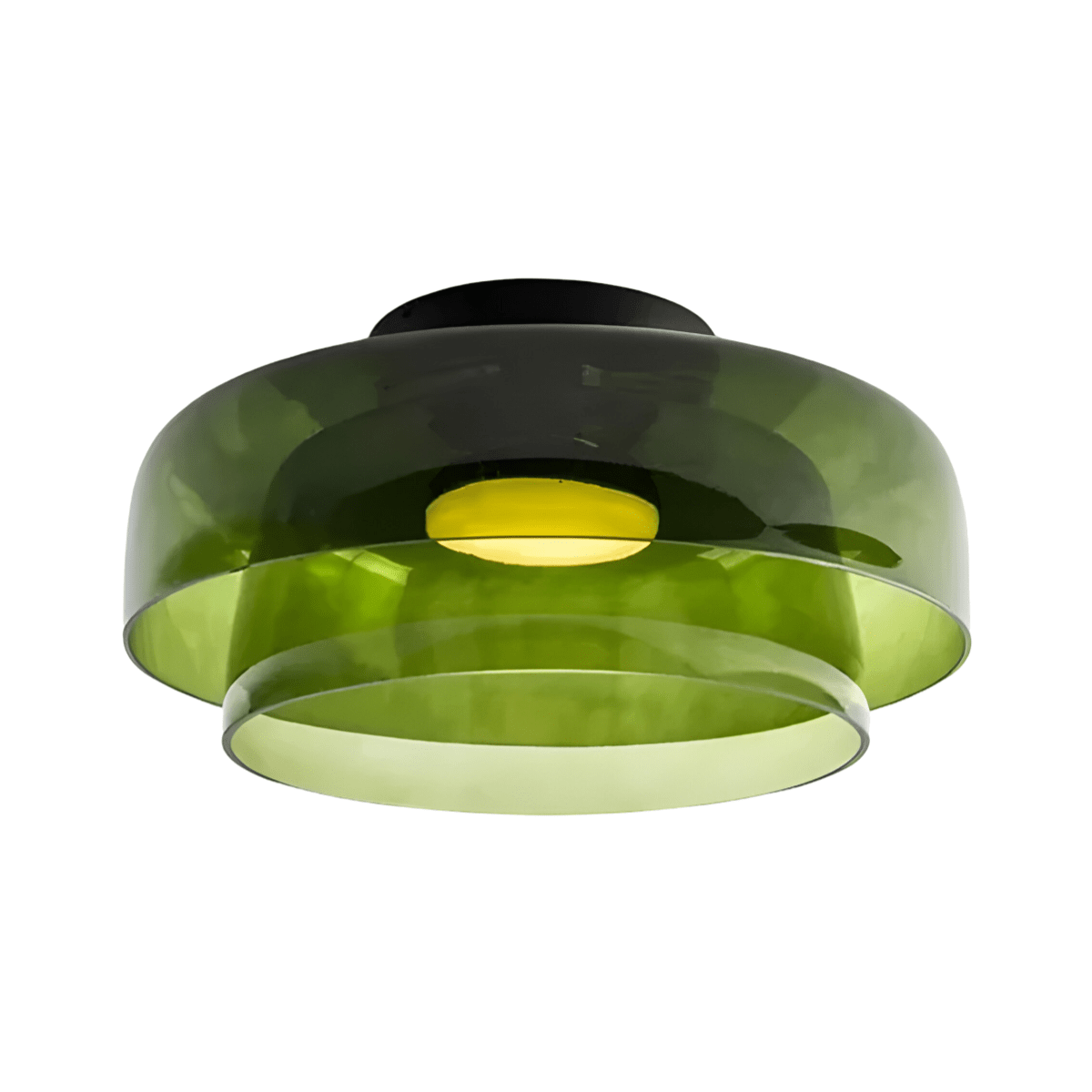 Luminária Plafon Moderna Minimalista LED Vidro Gipsy - ORNE™ — decor studio