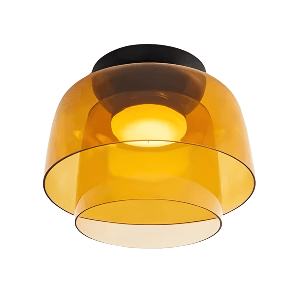 Luminária Plafon Moderna Minimalista LED Vidro Gipsy - ORNE™ — decor studio