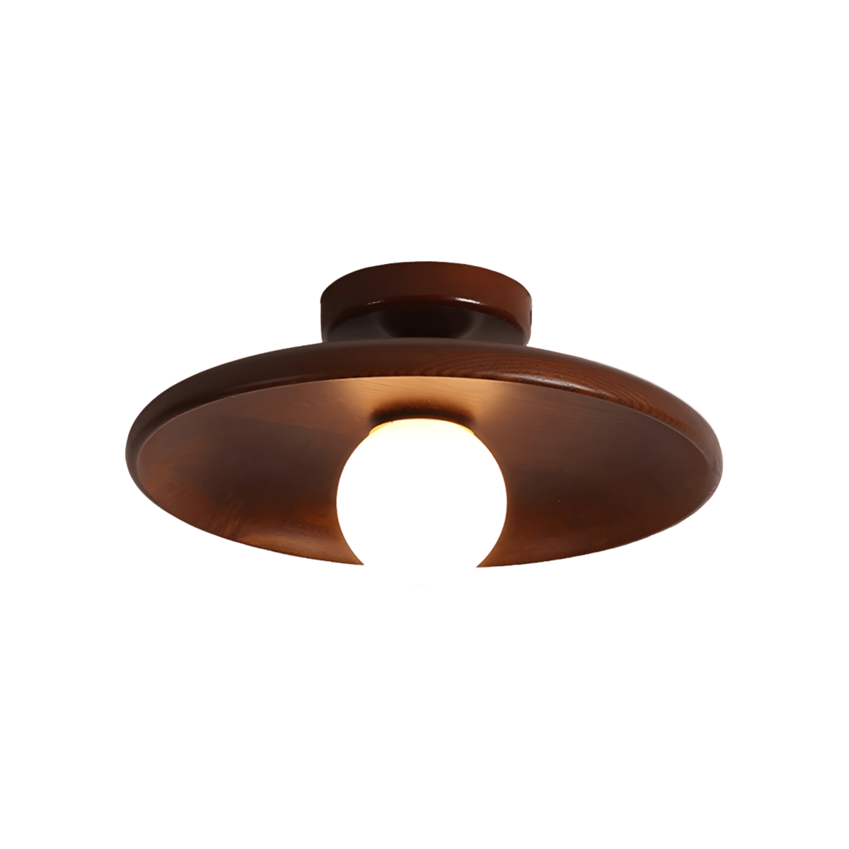 Luminária Plafon Moderna Minimalista Madeira Beam - ORNE™ — decor studio