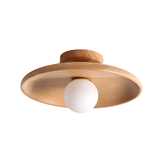 Luminária Plafon Moderna Minimalista Madeira Beam - ORNE™ — decor studio