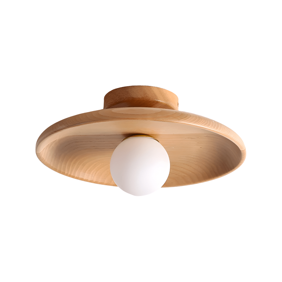 Luminária Plafon Moderna Minimalista Madeira Beam - ORNE™ — decor studio