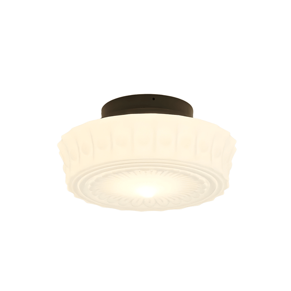 Luminária Plafon Moderna Minimalista Vidro Étincelle - ORNE™ — decor studio