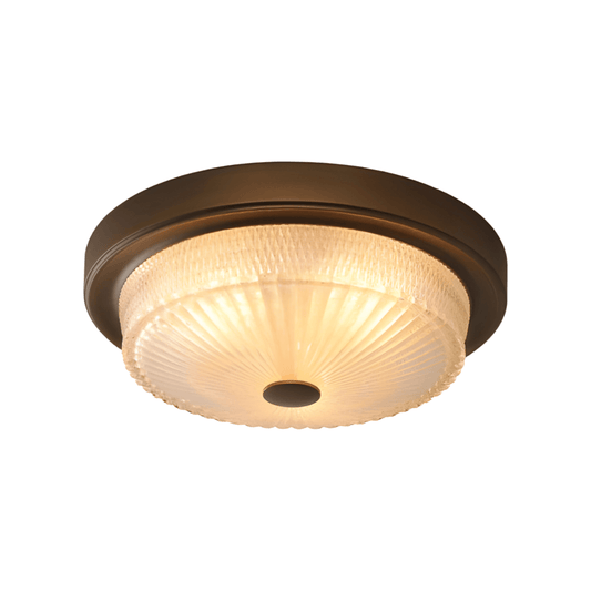 Luminária Plafon Moderna Minimalista Vidro Metal Gartare - ORNE™ — decor studio