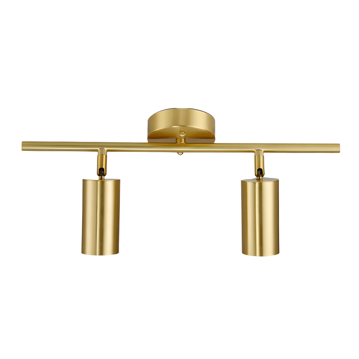 Luminária Plafon Spots Direcionáveis Dourado Metal MR16 GU10 Pline - ORNE™ — decor studio
