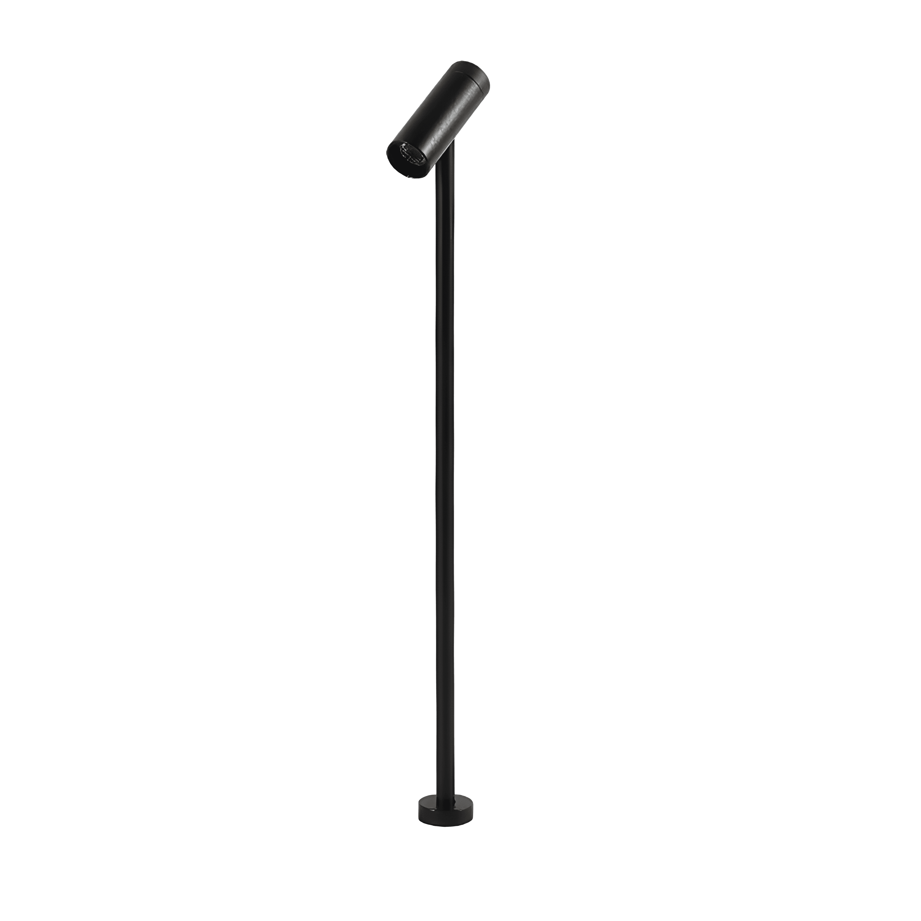 Luminária Poste de Luz Interno Regulável Direcionável Articulado Metal IP20 LED Focal - Preto / 20cm / Branco Neutro (4000K) / 12V