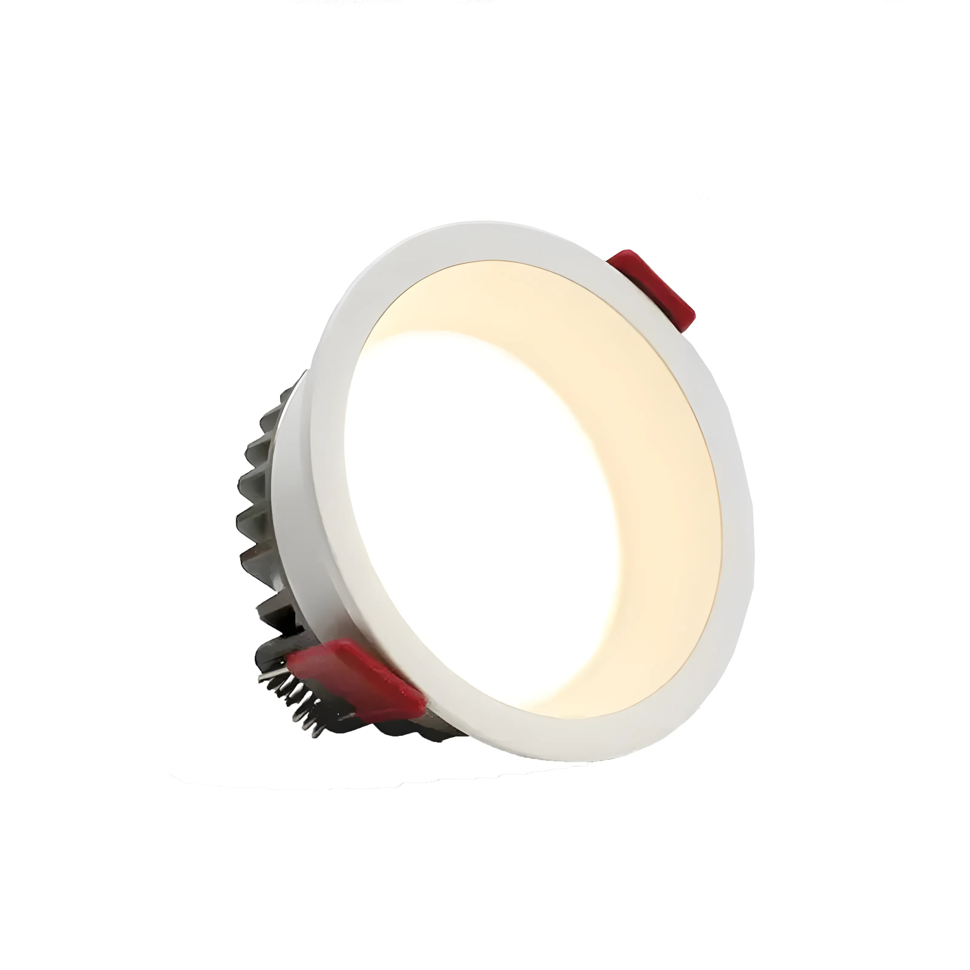 Luminária Spot Embutir Moderno Minimalista LED Difuso Preg - Branco / Branco Frio (6000K) / 7W