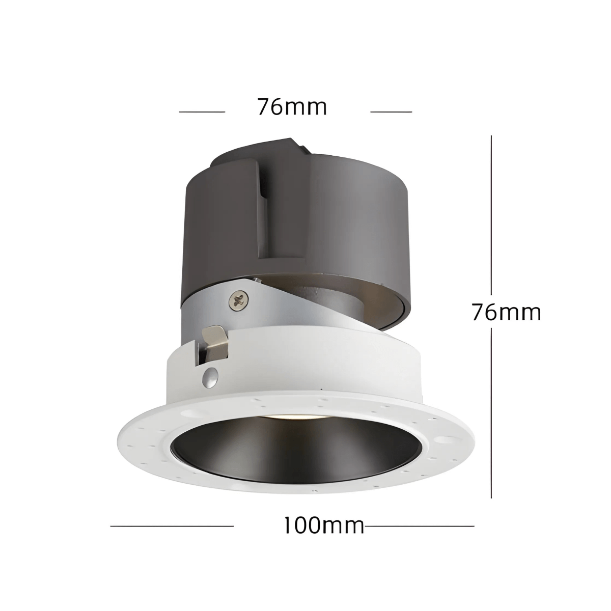 Luminária Spot Embutir No Frame Moderno Recuado Anti - glare LED Alpha - ORNE™ — decor studio