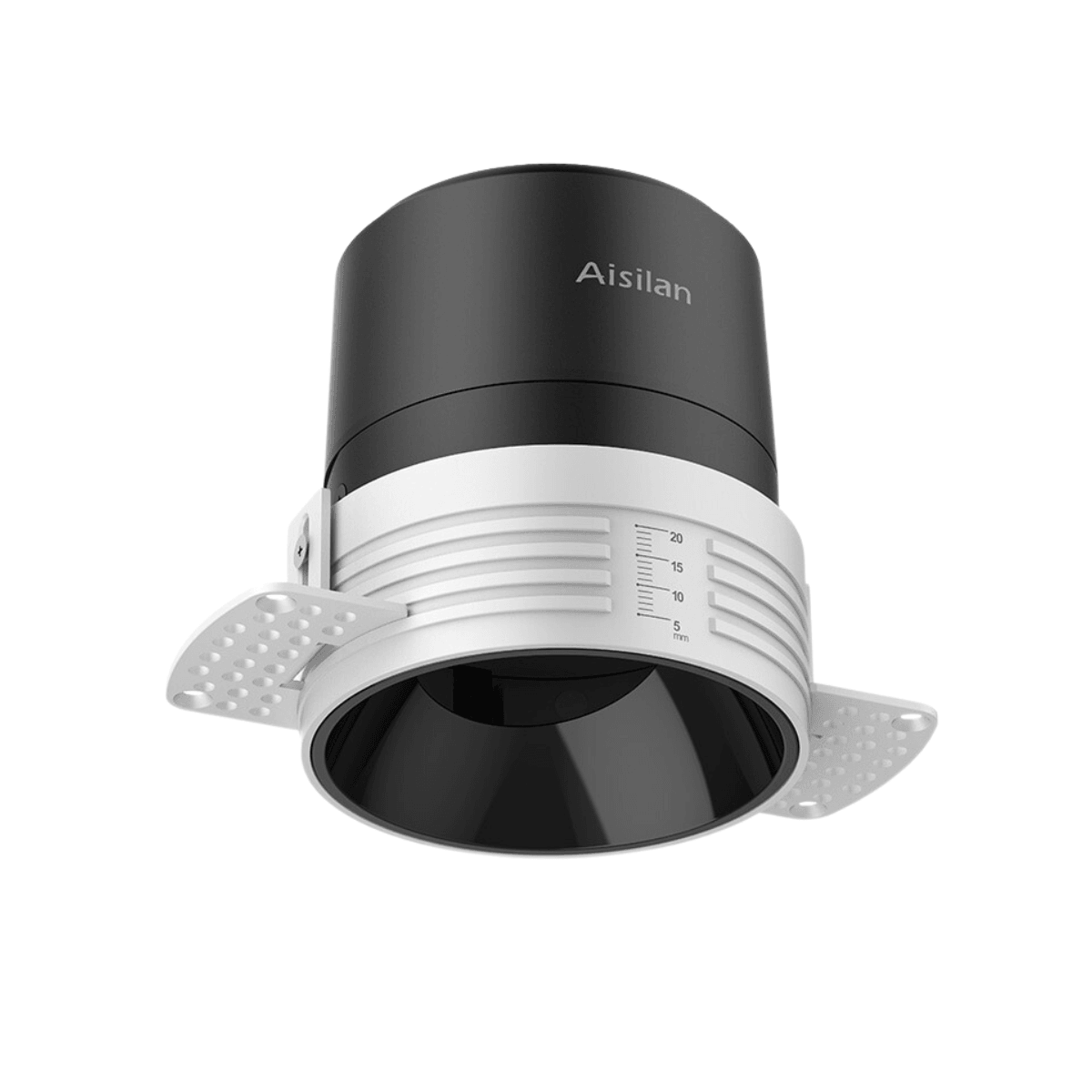 Luminária Spot Embutir Redondo Antiofuscante No Frame LED Cott - 110v / Branco Quente (3000K)