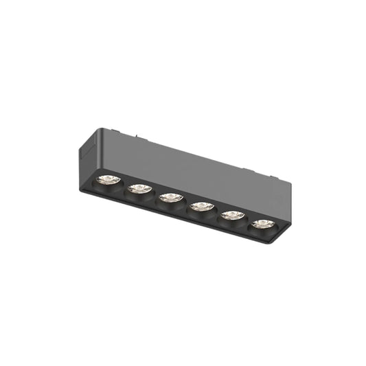 Luminária Spot LED para Trilho Magnético Eletrificado Linear Sobrepor Fathom Due - 12,2cm / 6W / 110v