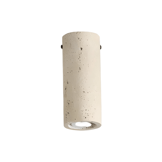 Luminária Spot Moderna Minimalista Mármore Travertino Iggar - ORNE™ — decor studio