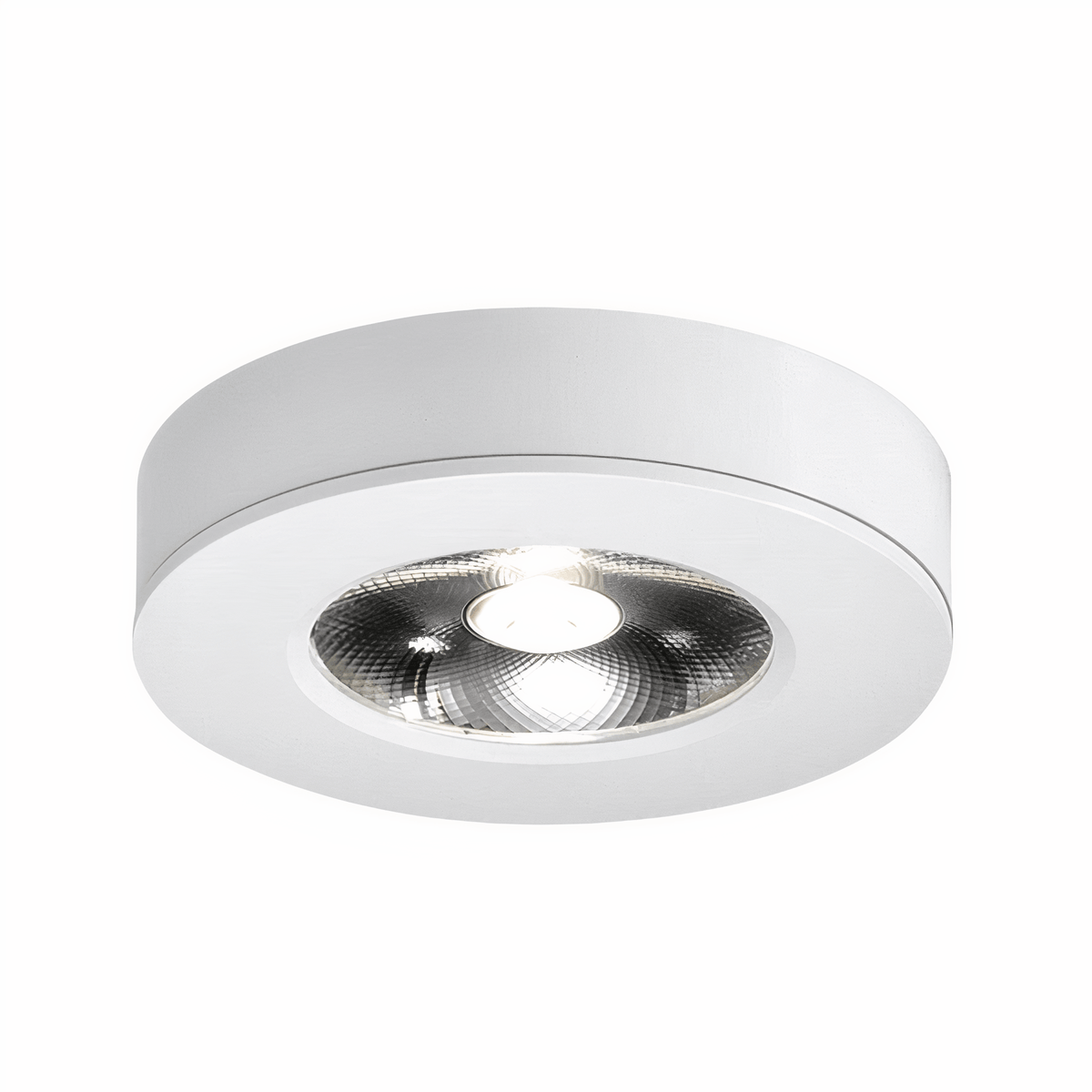 Luminária Spot Sobrepor Moderno Minimalista Redondo Antiofuscante LED Klin 220v - Branco / 3W