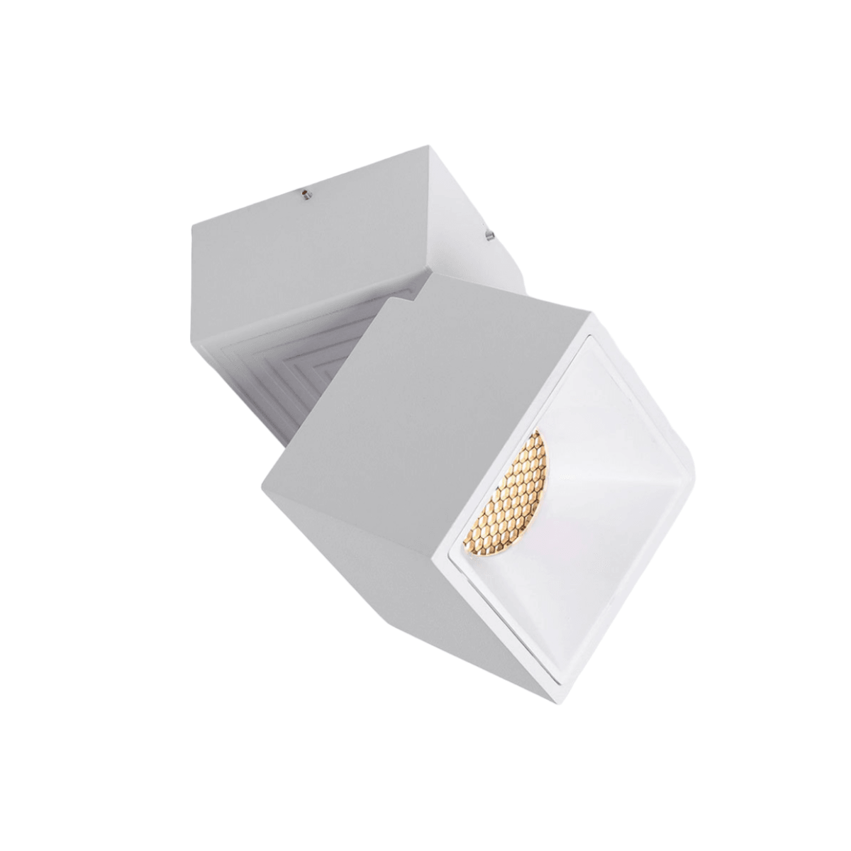Luminária Spot Sobrepor Recuado Antiofuscante Direcionável LED Holl Square - ORNE™ — decor studio
