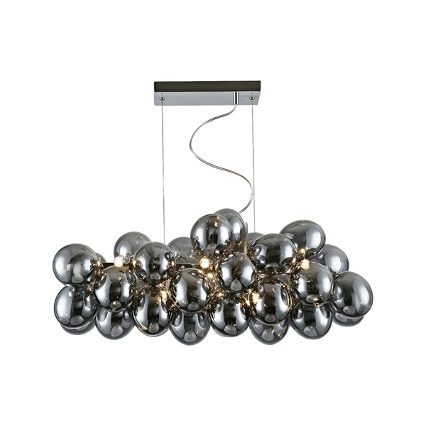 Modern Grape Glass Chandelier Home Decoration Pendant Light Living Room Nordic Lights Dining Luminair Lampara Techo Dormitorio - ORNE™ — decor studio