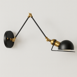 Luminária Arandela Articulada Industrial Moderna Metal Ray