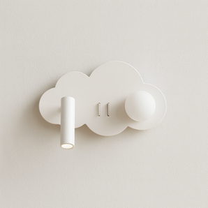 Luminária Arandela Moderna Minimalista Articulada Infantil LED Metal Acrílico Oradea - A / 15x25cm / Branco Quente (3000K) - ORNE™