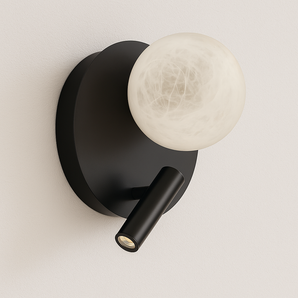 Luminária Arandela Moderna Minimalista Articulada LED Metal Soutto - Ø20cm - ORNE™