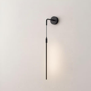 Luminária Arandela Moderna Minimalista LED Metal Mobard - Preto / Dimerizável (3000K-6000K) - ORNE™