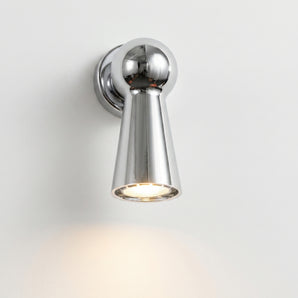 Luminária Arandela Direcionável Moderna Minimalista Metal Prata LED Younger — ORNE