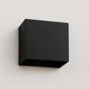 Luminária Arandela Moderna Minimalista LED 3000K 12W Bivolt Gudang - Preto - ORNE™