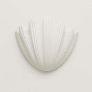Luminária Arandela Moderna Minimalista Cerâmica Off-white Adja