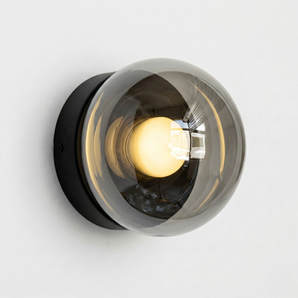 Luminária Arandela Moderna Minimalista Madeira Metal Globo LED Artane — ORNE
