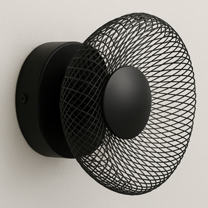 Luminária Arandela Moderna Minimalista Metal Bird - Preto / Branco Quente (3000K) - ORNE™