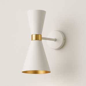 Luminária Arandela Moderna Minimalista Centric - Branco - ORNE™
