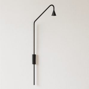 Luminária Arandela Moderna Minimalista Metal Osa - Preto - ORNE™